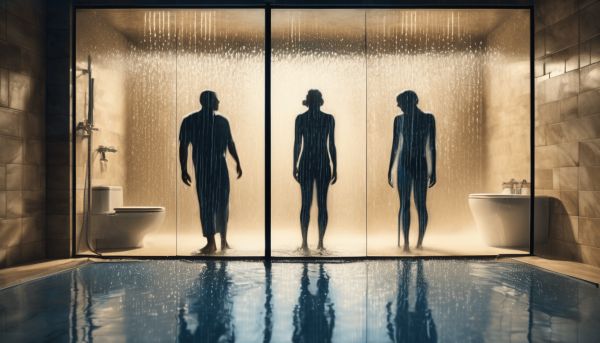 Que reste-t-il du moment culte de véronique et davina sous la douche ?